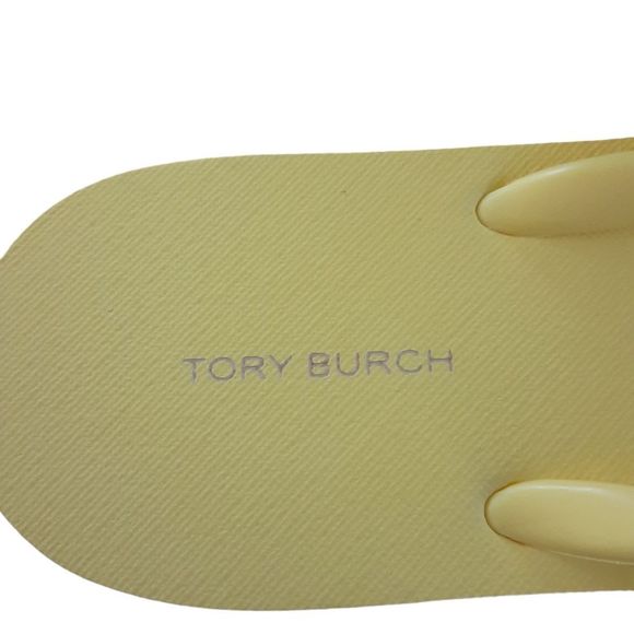 Tory Burch Chelsea Bright Yellow Women's Thin Flip Flop Sandals, size 10M, NWOT - Picture 7 of 9